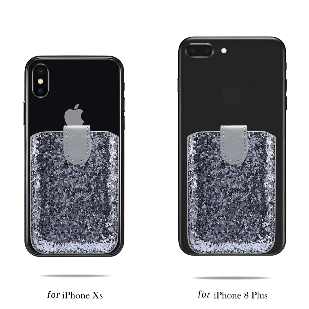 Чехол с 5 отделениями для карт для iPhone X, XR, XS, Max, 7, 8 Plus, samsung A50, A70, A40, A10, Redmi Note, 7, кожаные карманы для телефона