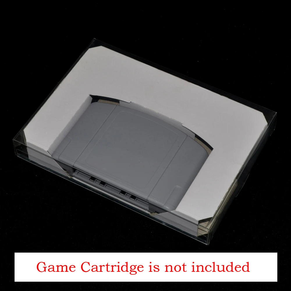 Xunbeifang 10 шт. для N64 картонная внутренняя вставка лоток PAL & NTSC N 64 CIB игровой Картридж