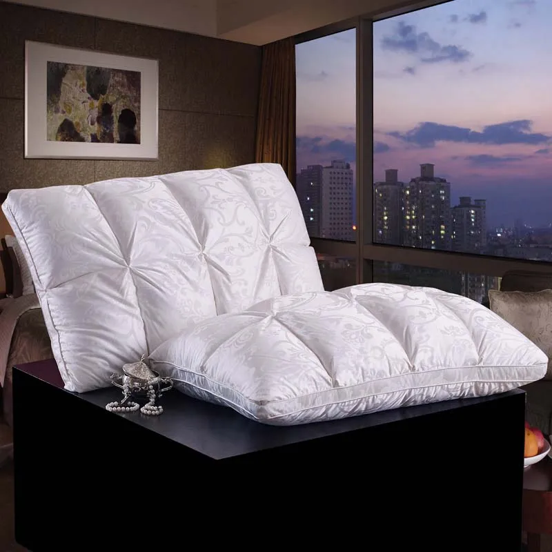 1 шт. Прямоугольная подушка из 95% гусиного пуха и 5% перьев 48 х74 см|pillow bedding|down feather