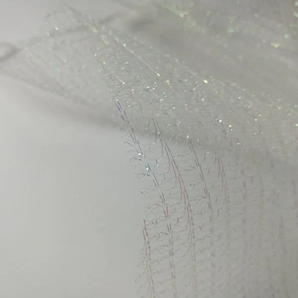 Цветная ажурная ткань кружевное платье для свадьбы Блестящий тюль кружевная