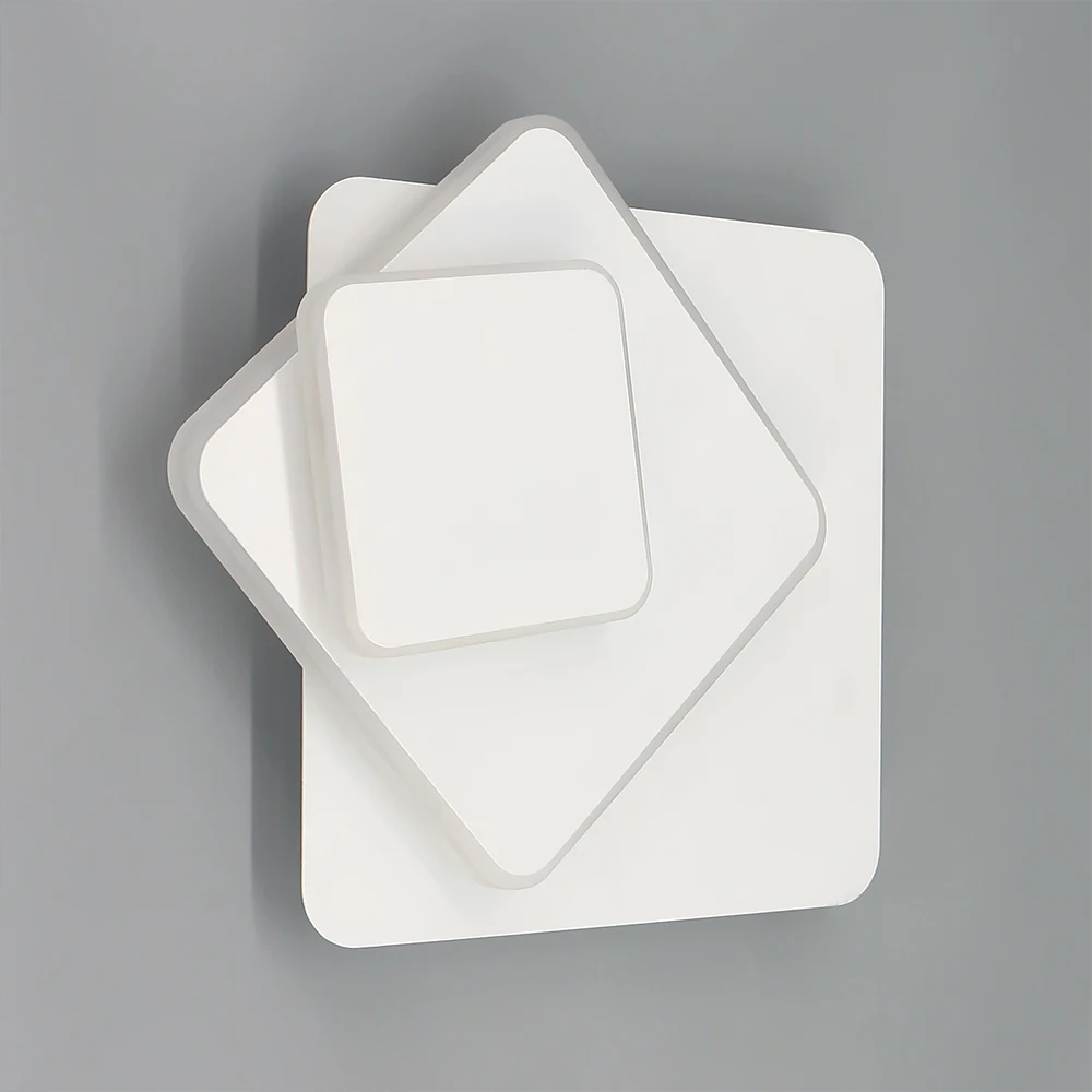 Скандинавское светодиодное бра 13 Вт комбинированная настенная лампа с вращением