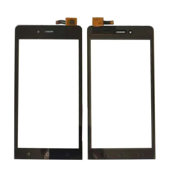 Черный золотой цвет для Micromax Canvas Q354 сенсорный экран дигитайзер объектива