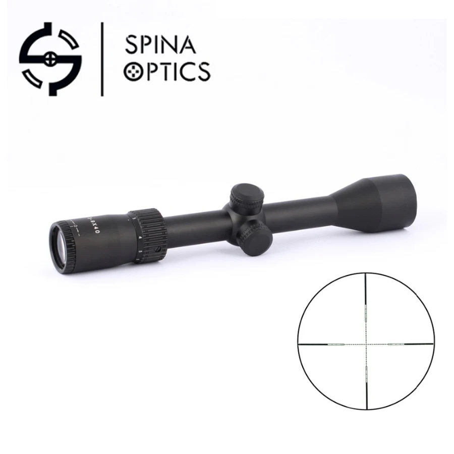 Высокое качество оптический прицел 3-9X40 riflescope Регулируемый Открытый тактический прицел для охоты