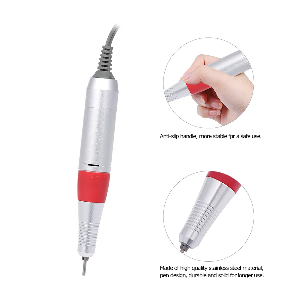 Профессиональная электрическая дрель для ногтей 12 В 30000 об./мин.|nail drill pen|manicure