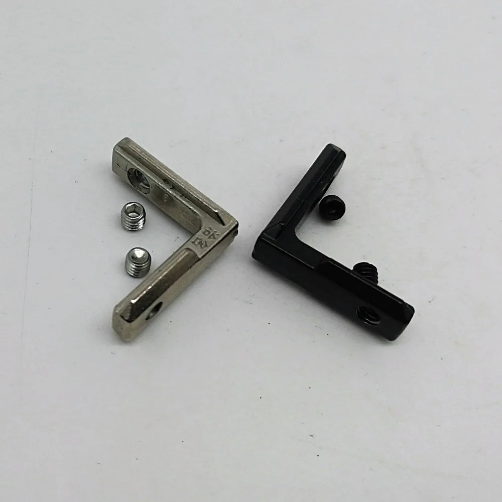 

L Connectors for 1515 Aluminum Extrusion Profiles,Screws included.