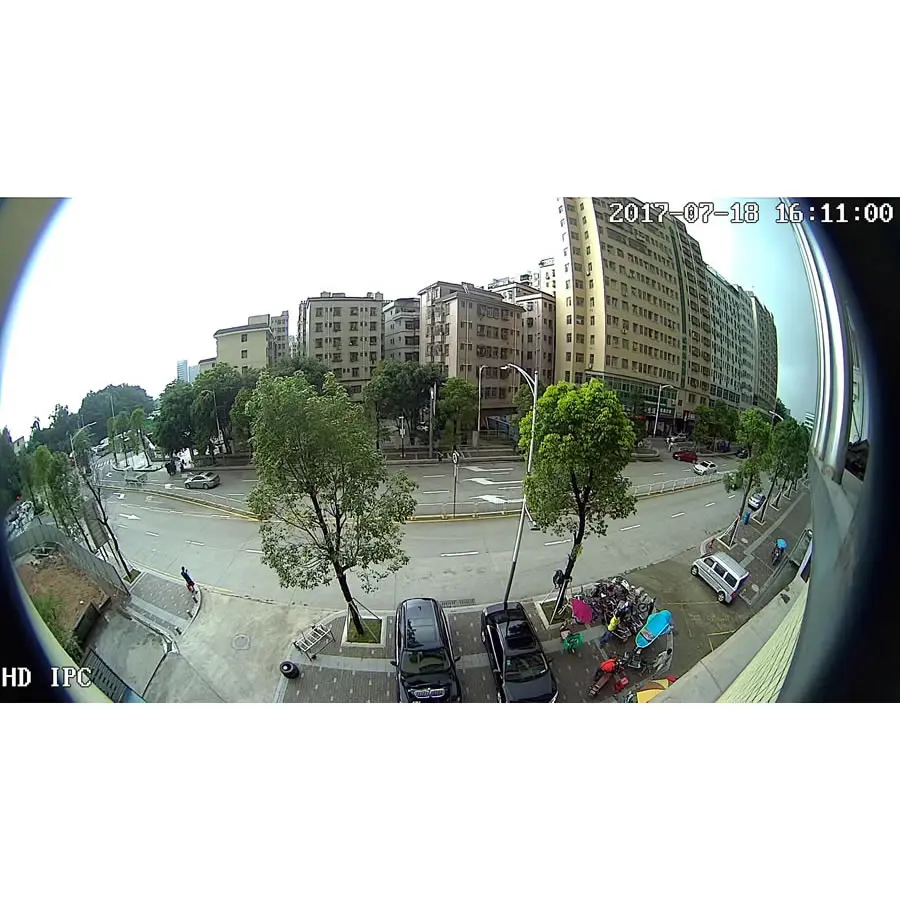 Мини-камера видеонаблюдения рыбий глаз 1 7 мм 180 градусов 1080P/ 960P/ 720P | Безопасность