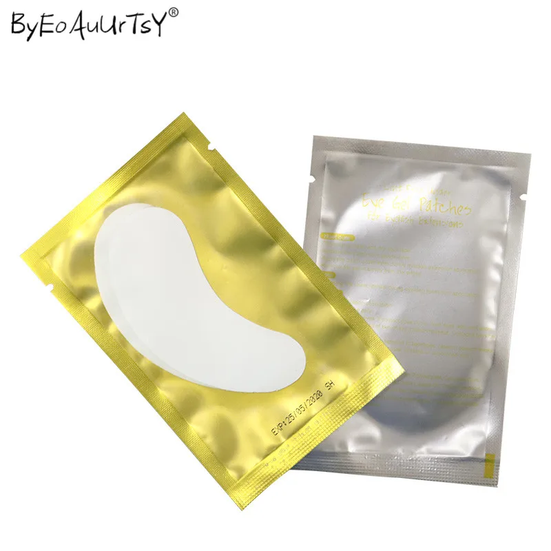 Под глазами 50 пар без ворса для наращивания ресниц гидрогель глазные гель-патчи