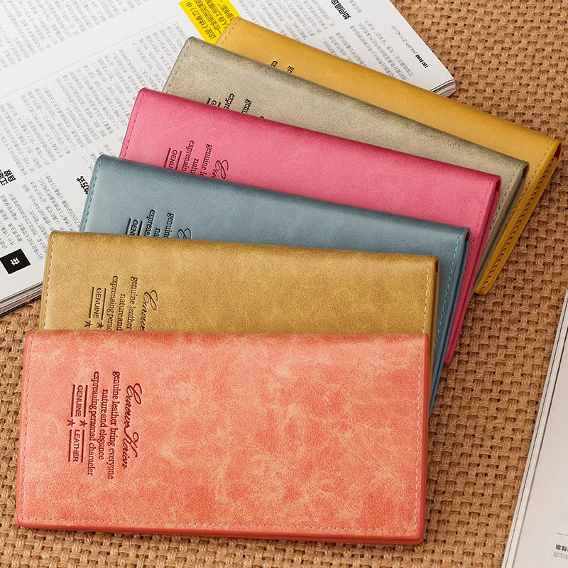 Милые женские бумажники большой емкости держатель для карт Карманный Кошелек с