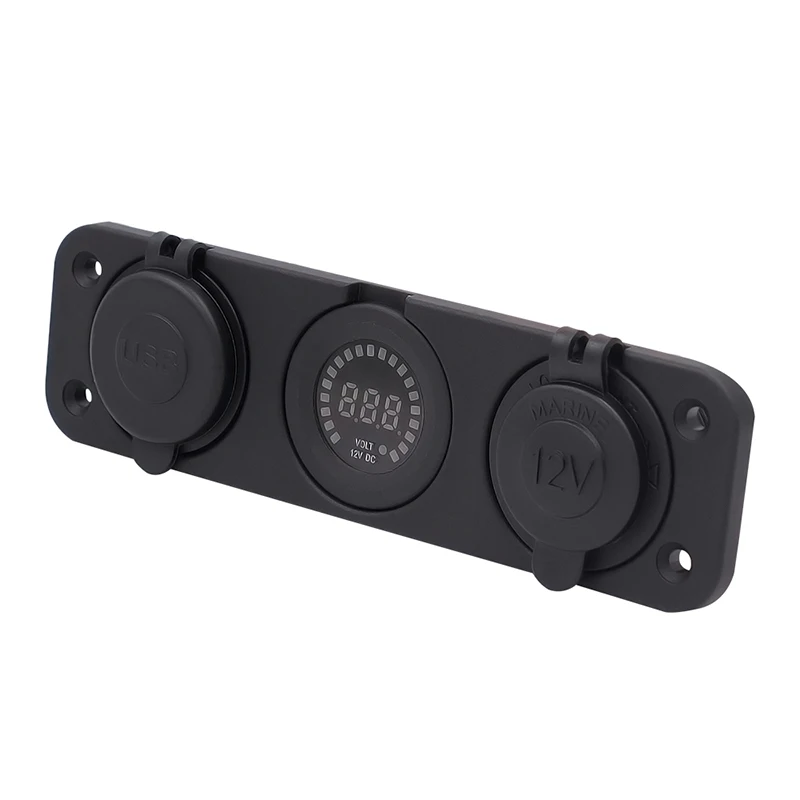 WUPP Водонепроницаемый Dual Usb Автомобильное Зарядное устройство 5 В 4.2A