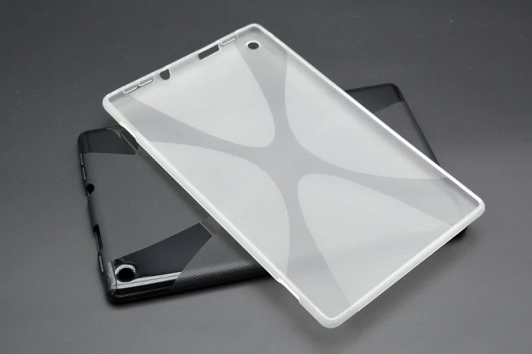Противоскользящий матовый Мягкий силиконовый чехол X Line для планшетов Amazon Kindle Fire