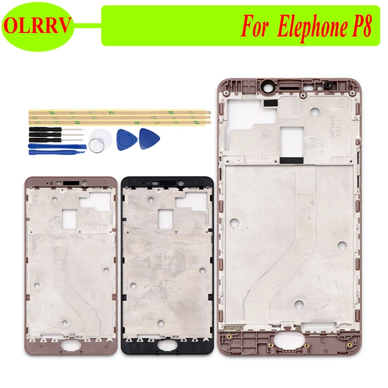 OLRRV для Elephone P8 запасные части мобильного телефона ЖК дисплей средняя рамка Рамка