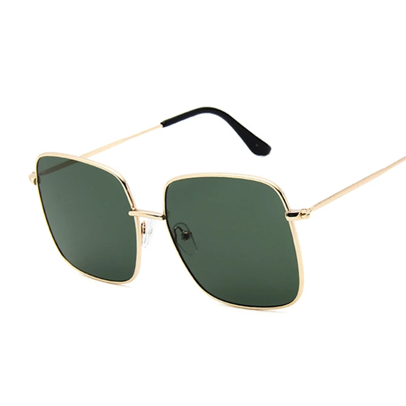 Солнцезащитные очки в большой оправе женские винтажные модные солнечные