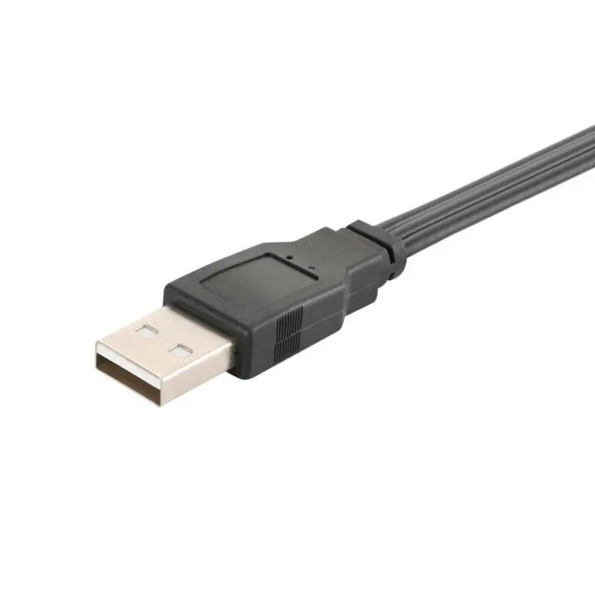 1 5 м/5 футов 3 RCA штекер к USB A Адаптер Аудио Видео кабель для передачи данных