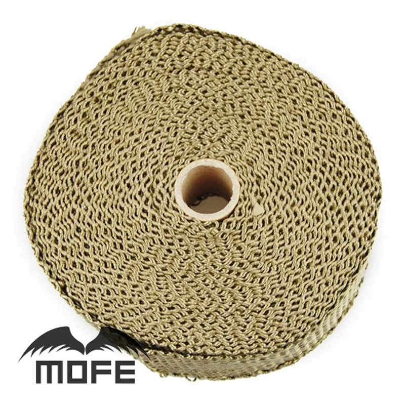 

7.13 MOFE 2"x10cm Motorcycle/car Exhaust Heat Pipe Header Wrap Manifold Fiberglass Insulating