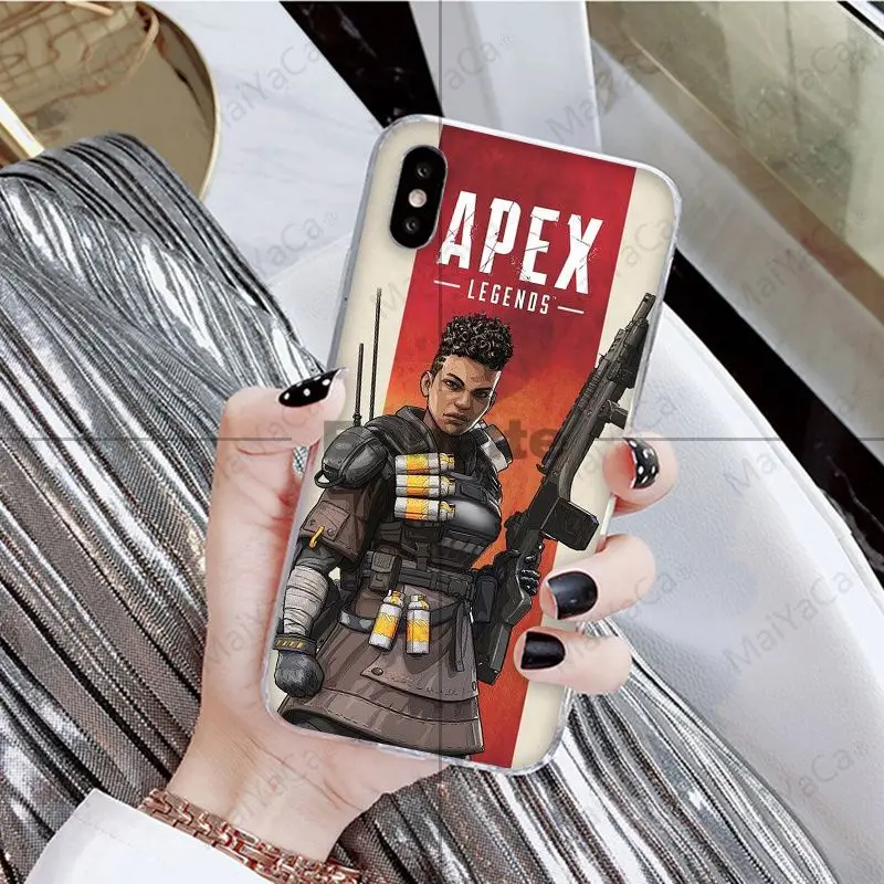 A2 Babaite Apex Legends клиент высокое качество Новинка чехол для телефона Fundas для Apple iPhone 8 7 6 6S Plus X XS MAX 5 5S SE XR чехол - Цвет: A2