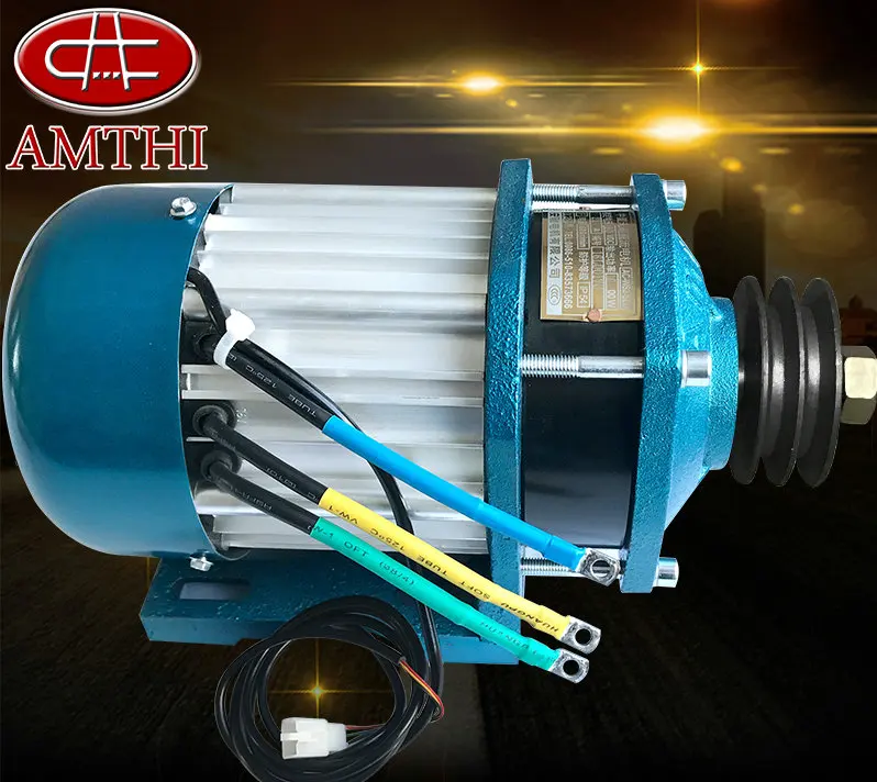 72v3000W 620 об/мин постоянного тока Бесщеточный центральный двигатель шкив электрический автомобиль/велосипед/DIY скутер Мотор