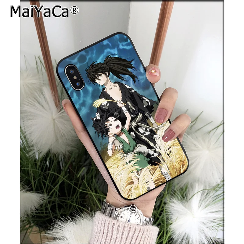 Мягкий силиконовый чехол для телефона MaiYaCa Anime Dororo из ТПУ iPhone 5 5Sx 6 7 7plus 8 8Plus X XS MAX XR |