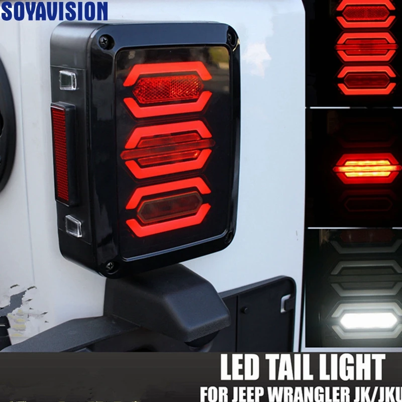 США/ЕС издание реверса тормоза сигнал поворота светодиодный задний фонарь