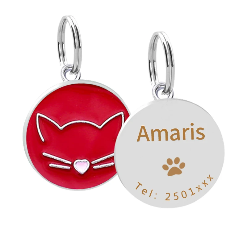 Идентификационная табличка для домашних животных персонализированная