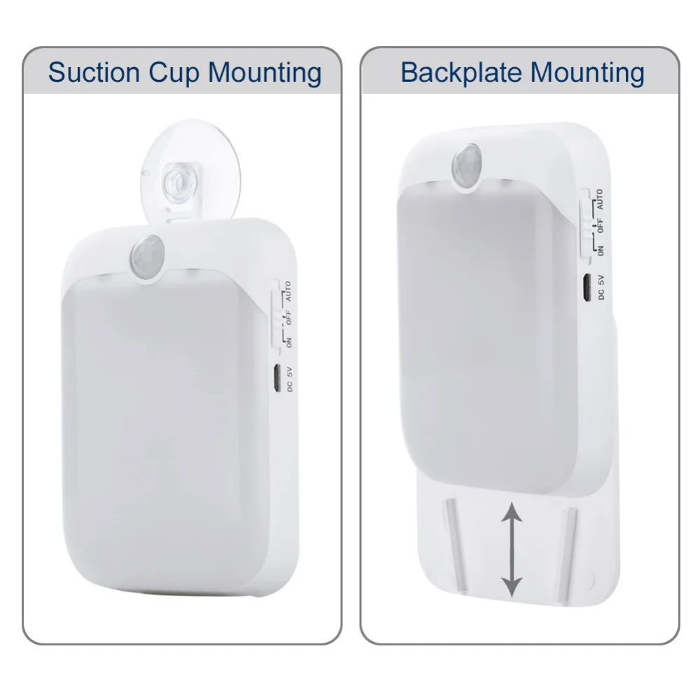 

Portable smart PIR Motion Sensor Under Cabinet Light Auto Night Lights For Home Bedroom Closet Kitchen Wardrobe Light