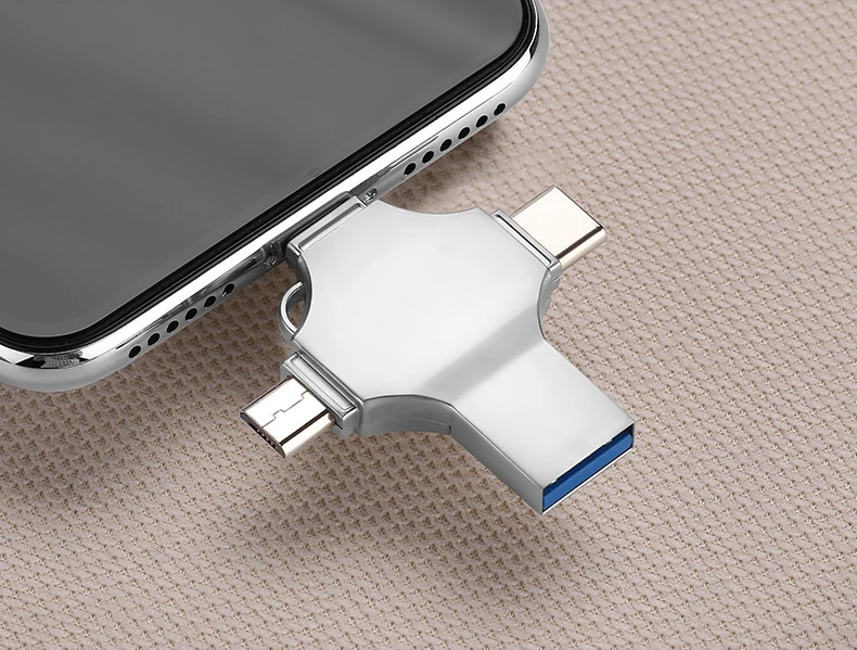 USB 3,0 флеш-накопитель для iPhone 7 iPad iPod iOS Android type C телефон металлический OTG iFlash USB флэш-накопитель 16 ГБ 32 ГБ 64 Гб 128 ГБ флешка
