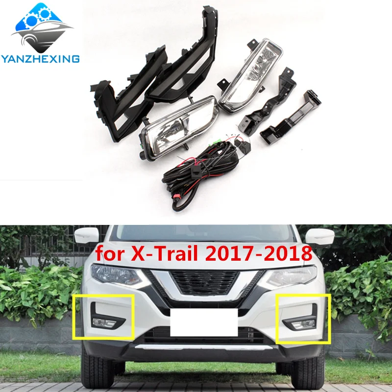 Комплект противотуманных фар YANZHEXING и комбинированный переключатель для Nissan Rogue X