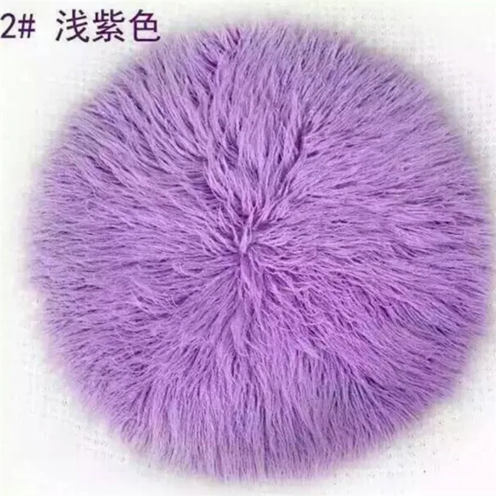 80X80 см плюшевая длинная шерсть искусственный мех Настольный коврик Детский реквизит для ребенка Фотография фон Коврик зимнее толстое теплое одеяло для новорожденных