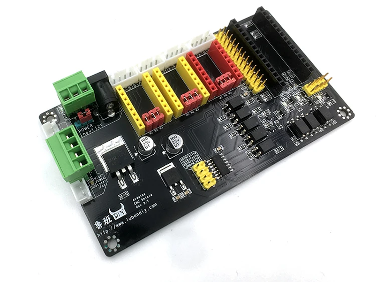 GKTOOLS-V4 USB многоосевой шаговый двигатель плата управления, DIY гравировальный станок материнская плата Поддержка ШИМ для регулировки мощности лазера