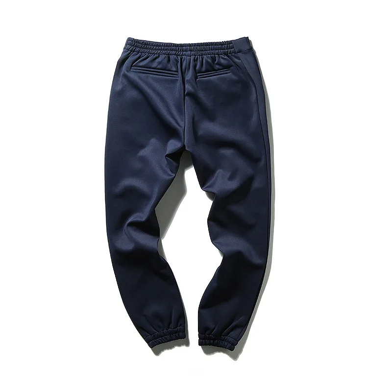 Новые модные брюки мужчины 2017 сезон: весна–лето простой ретро леггинсы карманы