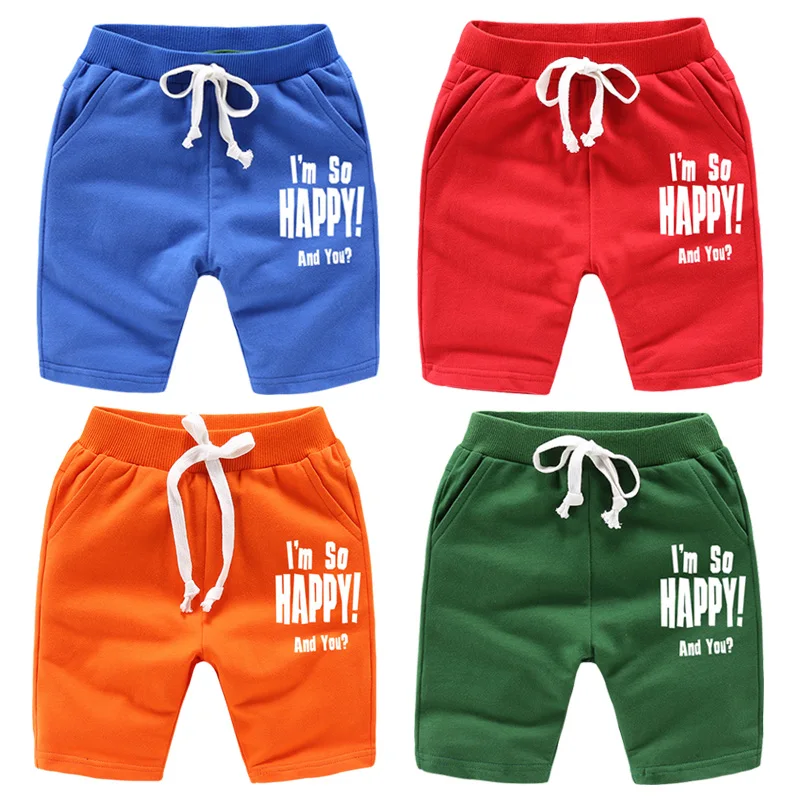 

DE PEACH Summer Cotton Baby Boys Shorts Toddler Kids Clothes Children Casual Sports Short Pants Girls Beach Shorts For 1-12Years