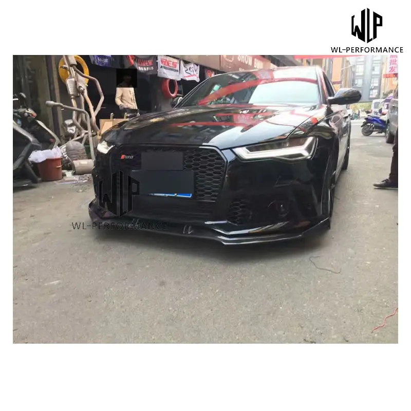 A7 ABT Стиль из углеродного волокна губа-накладка автомобильный Стайлинг для Audi RS7 автомобильный комплект кузова 2012