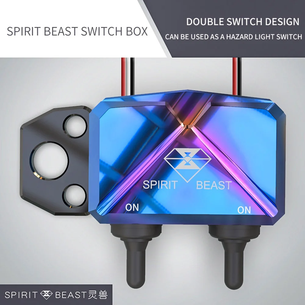 Переключатель для мотоциклетных фар SPIRIT BEAST двойные переключатели управления