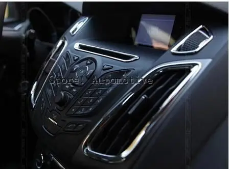 Крышка вентиляционного отверстия для Ford Focus 3 2012 2013 хромированная декоративная