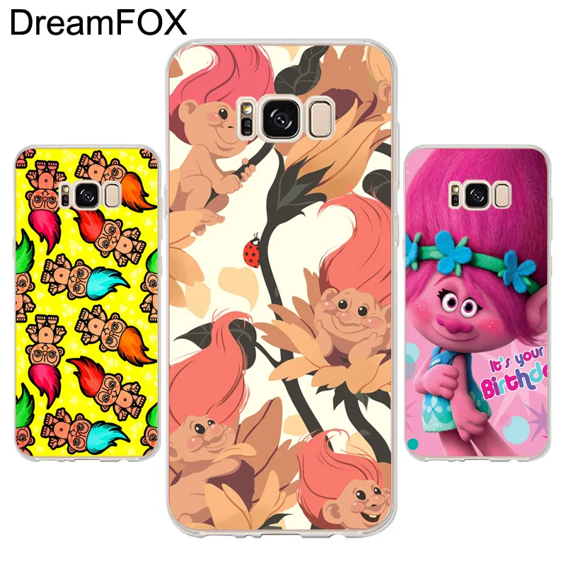 DREAMFOX K245 тролли Мягкий ТПУ силиконовый чехол для samsung Galaxy Note S 6 7 8 9 Edge Plus Grand Prime |