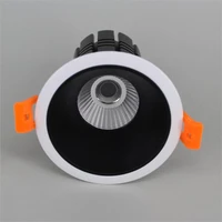 dimmable 12w 15w cob led lighting ac85 265v led downlight warm cool white led recessed ceiling down light cerohs free shipping
