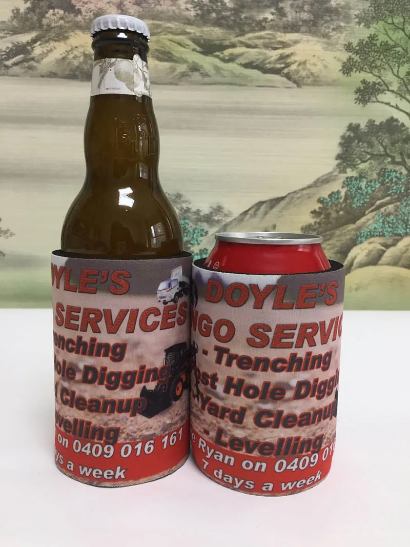 100 шт./лот неопреновый холодильник для пива и пикника с логотипом на заказ | Багаж