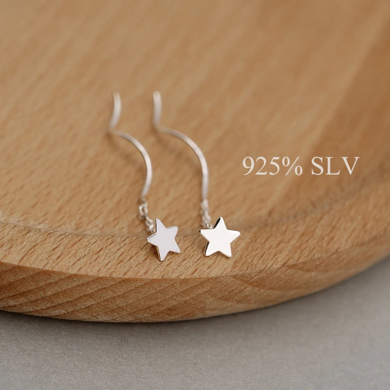 Длинные дизайнерские серьги-кисточки бриллианты 925 Модные индивидуальные