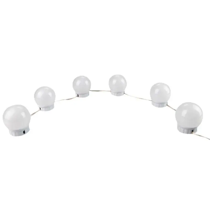 6/10/14LED USB 5V Makeup Wall Lamp Bulb Kit for Dressing Table Dimmable Mirror Light Cosmetic Beauty Lamp