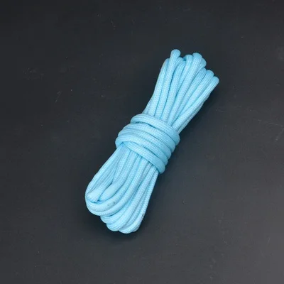 Blue VILEAD 550 спасательное 9 Core Paracord открытый люминесцентные веревки охраны окружающей среды 5 цветов Noctilucence Paracord - Цвет: Blue
