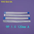 5 шт.лот тип A 12 см 120 мм FFC FPC 9 pin 1,0 шаг плоский гибкий кабель 9 контактов 20624 AWM 80C VW-1 60V кнопка питания