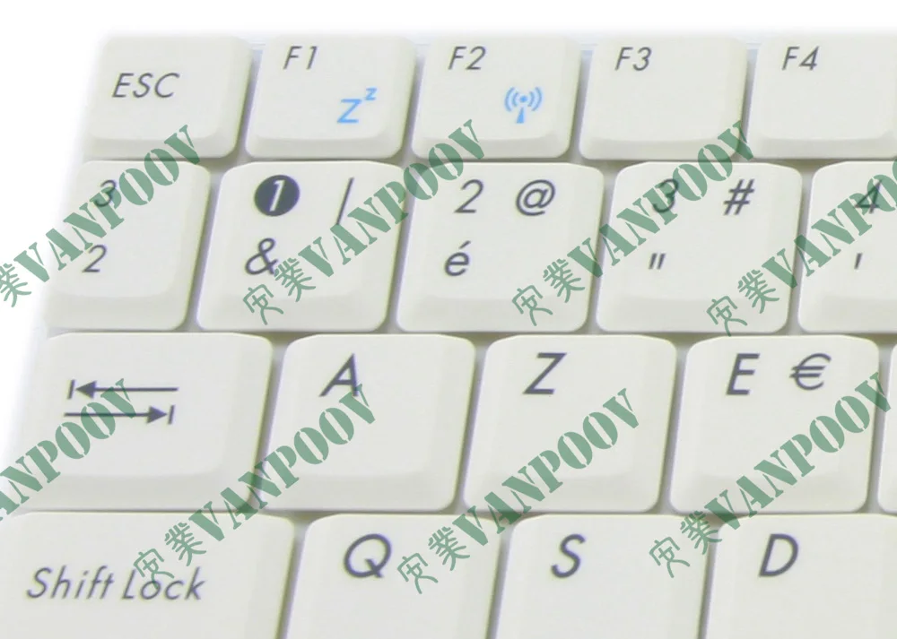 Новая AZERTY раскладка ноутбук клавиатура для ASUS EeePC 1000 1000H 1000HA 1000HD серии белый