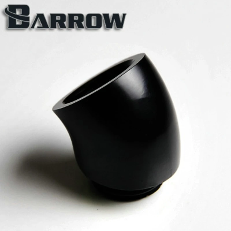 Латунные адаптеры охлаждения для воды Barrow G1/4 дюйма резьба 45 градусов на фитинги