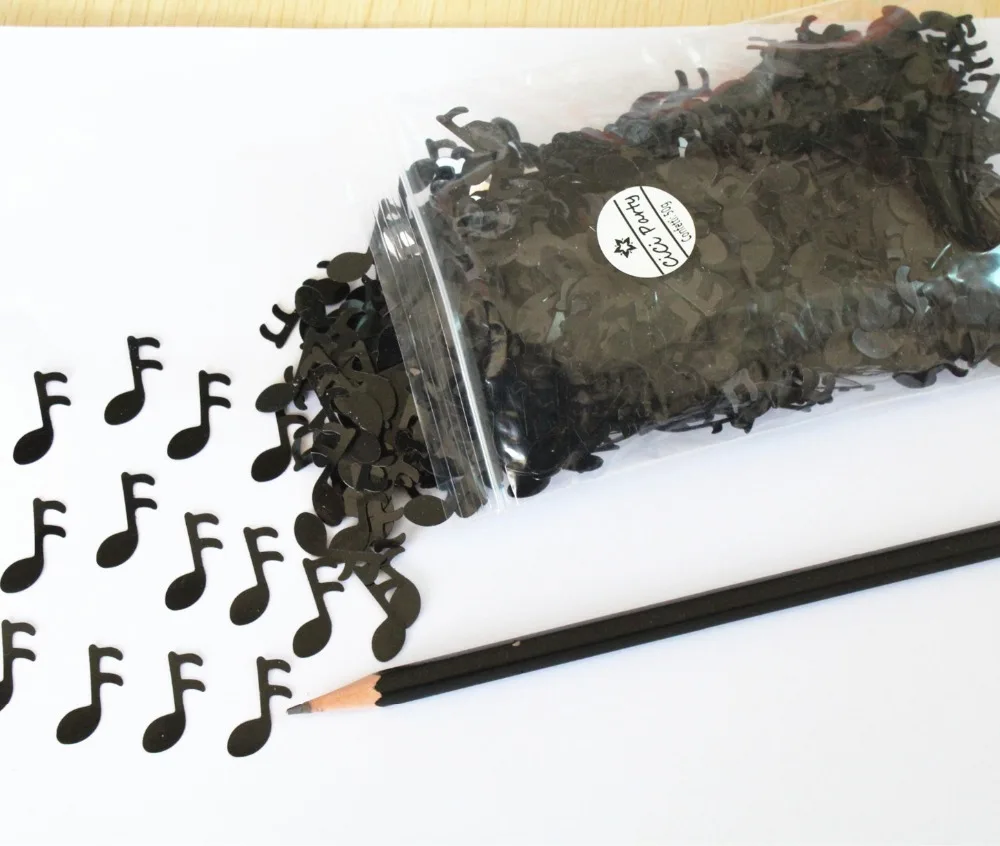 

20*10mm 50's Rock & Roll Party Decorations table scatter Musical Notes Confetti supplies