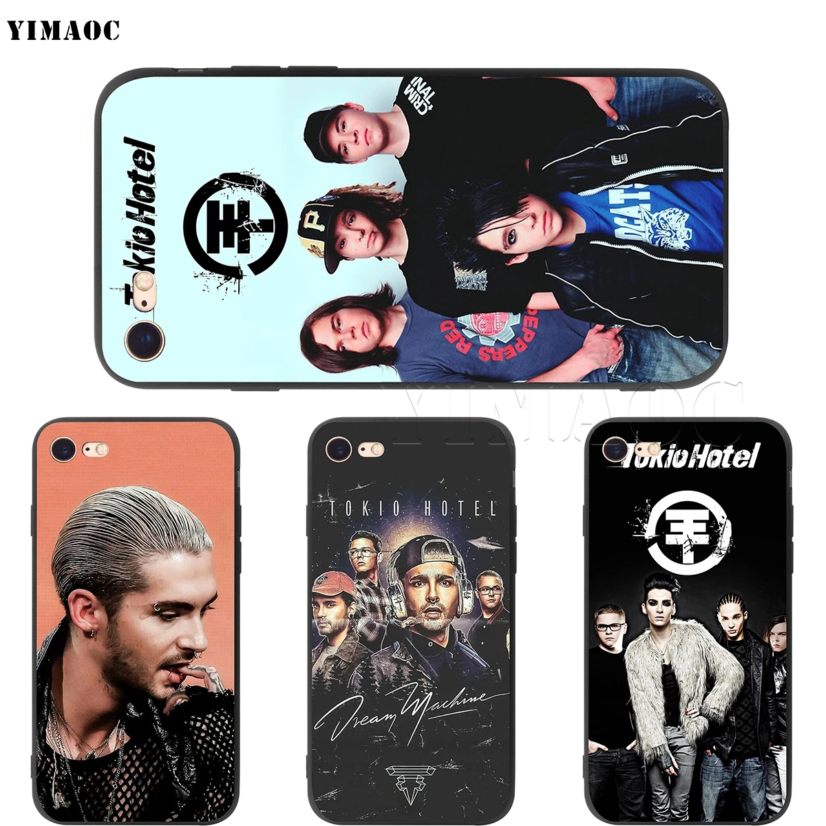 Мягкий силиконовый чехол YIMAOC Tokio для отеля Bill Kaulitz для iPhone 11 Pro XS Max XR X 8 7 6 6S Plus 5 5S se