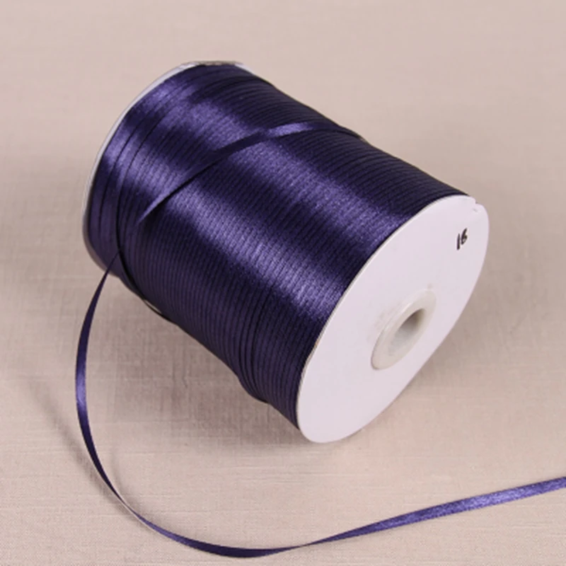 

1/8" 3mm Satin Ribbon for packing and bow & Garment Accessories 20y/lot 81