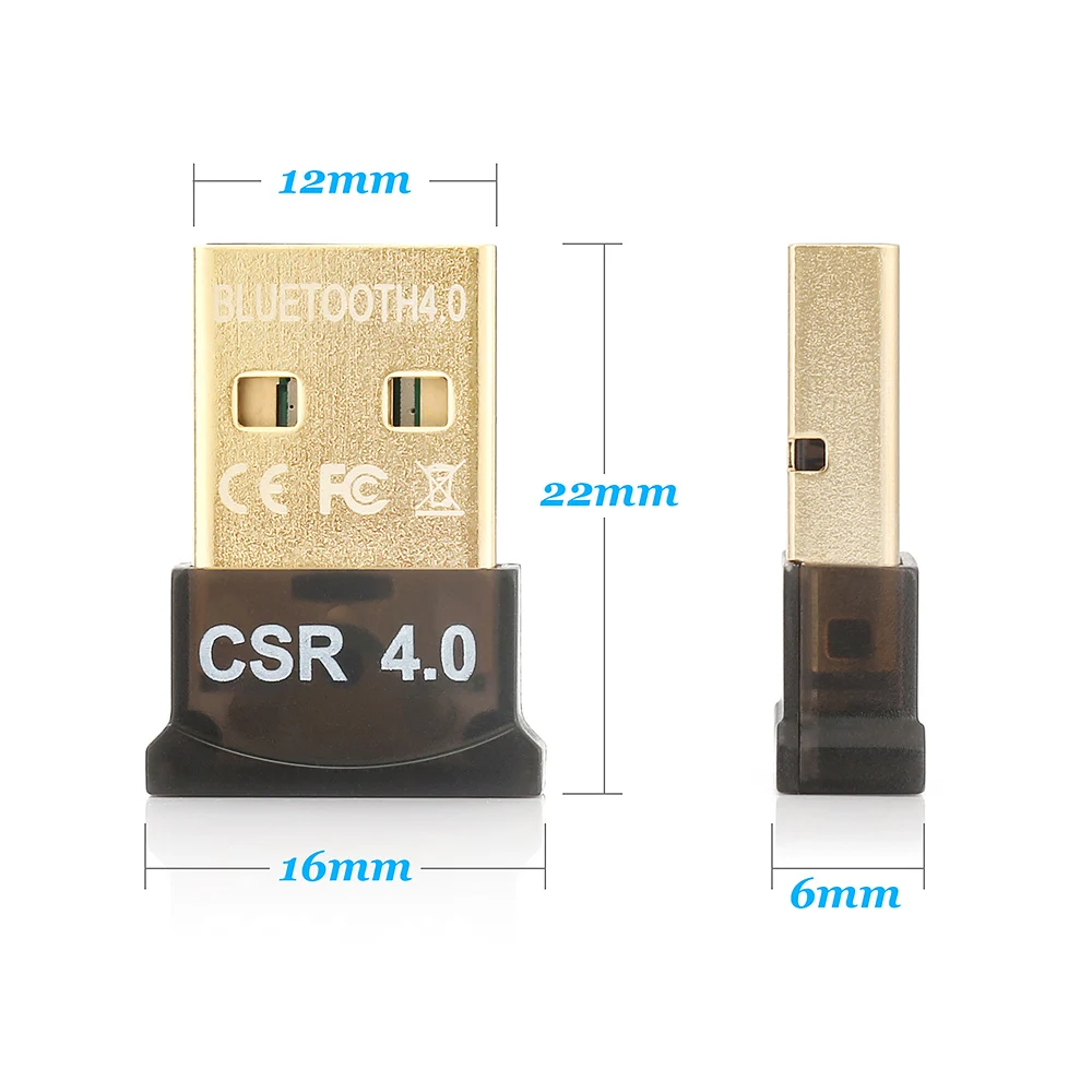 Bluetooth Беспроводной USB адаптер CSR двойной режим ключ Музыка приемник передатчик