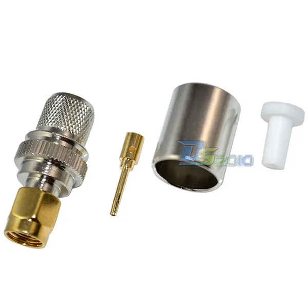Высокое Качество RP SMA штекер обжимной RG8 RG165 RG213 LMR400 кабель RF коаксиальный разъем