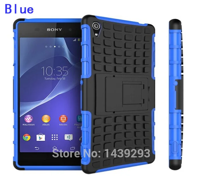 Для Sony Z 3 Мягкий ТПУ силиконовый чехол Твердый Чехол подставка держатель для Xperia