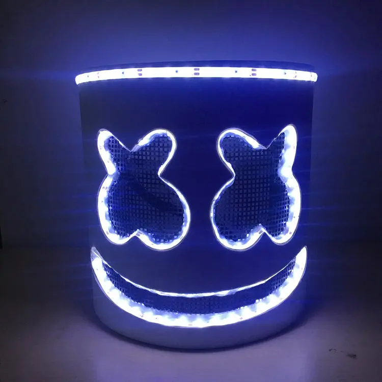 Маска Dj Marshmello для косплея реквизит Хэллоуина | Дом и сад