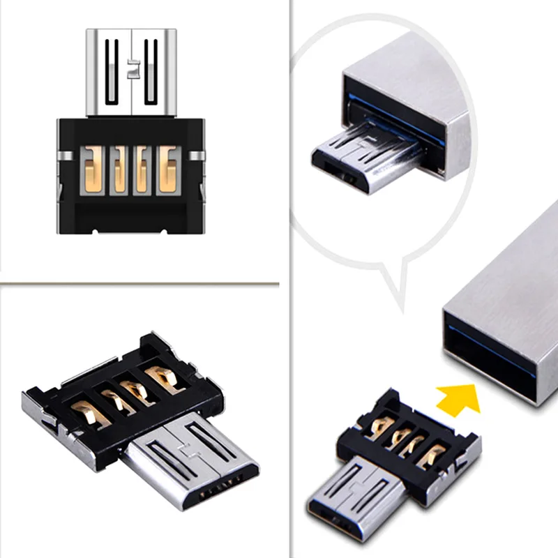 5 шт. OTG разъем адаптера USB к Micro для планшетных ПК Android мобильного телефона JLRL88 |